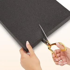 2-Pack Customizable Polyethylene Foam for Packing and Crafts (18x16x2 in) - cut foam