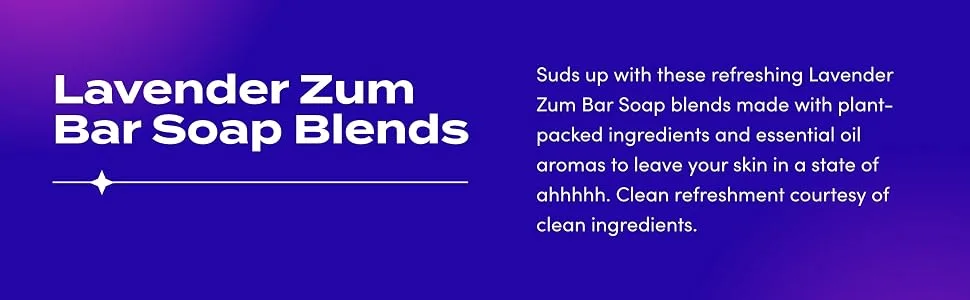 Zum Indigo Wild Lavender Bar Soap Blends 6-Pack - Module 4