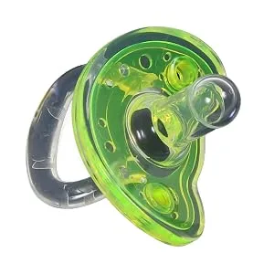 Sweetie Silicone Pacifier Refuser Soother 2 Count (Turquoise) - Sweetie Silicone Pacifier Refuser Soother 2 Count (Yellow)