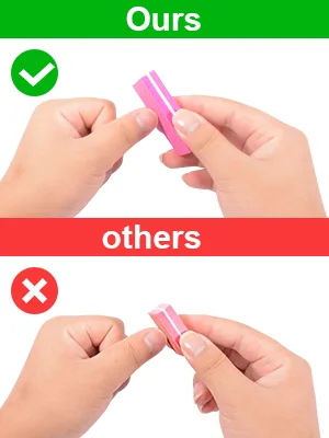Diesisa Buffer Block Nail File 100/180 Grit Sponge Nail Buffers for Acrylic Nails Mini Buffing Block Double Sided for Manicure Tools 30 Count - Pink - mini nail buffer