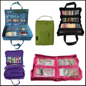 Yazzii Circular Knitting Needle Case Organizer - Portable & Multipurpose Binder for Knitting Needles and Knitting Accessories Black - Yazzii organizers