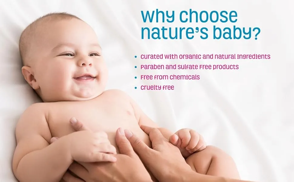 Nature's Baby Shampoo & Conditioner - Formulated for Problem and Sensitive Skin - pH Neutral & Sulfate Free 16 oz (Combo Pack) (Lavender Chamomile) - baby powder