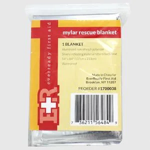 MediTac Basic Bleeding Control Pack Feat. SWAT-T Tourniquet Emergency Bandage and Compressed Gauze Dressing - Basic - MYLAR RESCUE BLANKET