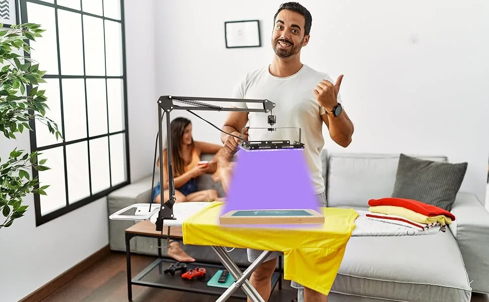 Dorhui 2 Pack UV Light for Screen Printing Total 50W LED UV Screen Printing Exposure Light and Light Stand for Cyanotypes and Photo Emulsion Kit - Real UV Light