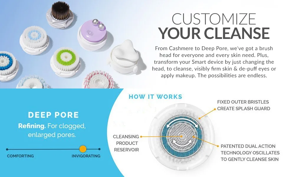Clarisonic Brush Head Replacements (4-Count) - clarisonic brush head replacements