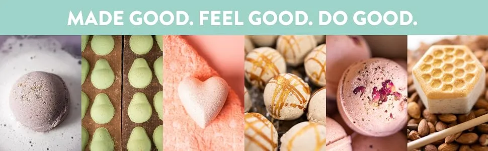 Pacha Froth Bomb Bundle | Premium Handcrafted Epsom Salt Bath Bombs for Relaxing | Paraben-Free & Sulfate-Free Bath Bomb Gift Set | 6 Pack Bath Bomb Set - pacha