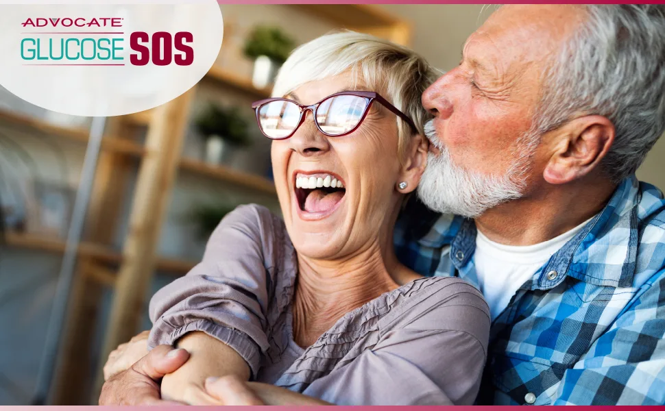 Glucose SOS Glucose Powder - Natural Powder Packets - Instantly Dissolves - No Water Needed - Kiwi Strawberry - 6 Packets - glucose sos
