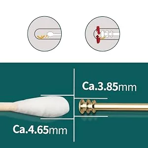 MR.GREEN Ear Wax Removal Ear Cleaner Double End Earwax Remover 360 Cleaning Three Ring Ear Pick Stainless Steel Ear Care Tools (Two Piece Pack) - 2157-300-4