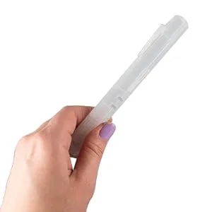 GMS Portable Syringe Case - Perfect Travel Insulin Carrying Cases for Pre-Filled Syringes (Bundle of 2 Cases - White) - Clear Syringe Case