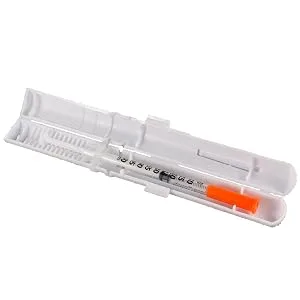GMS Portable Syringe Case - Perfect Travel Insulin Carrying Cases for Pre-Filled Syringes (Bundle of 2 Cases - White) - Syringe