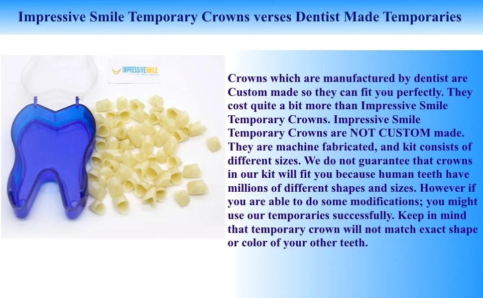 50 PCS Mixed Dental Temporary Crown Kit Anterior Front Bundle with Thermal Fitting Beads Pack-3 Fix Missing and Broken Teeth - dental fix for front incisors repair tooth