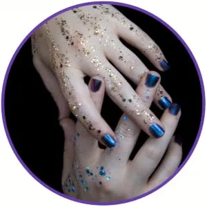 GloFX Biodegradable Makeup Glitter Combination 4 Pack for Hair Face and Body | Perfect Festival and Rave Makeup Accessory - perfect Self-Care Gift