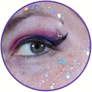 GloFX Biodegradable Makeup Glitter Combination 4 Pack for Hair Face and Body | Perfect Festival and Rave Makeup Accessory - Premium Quality