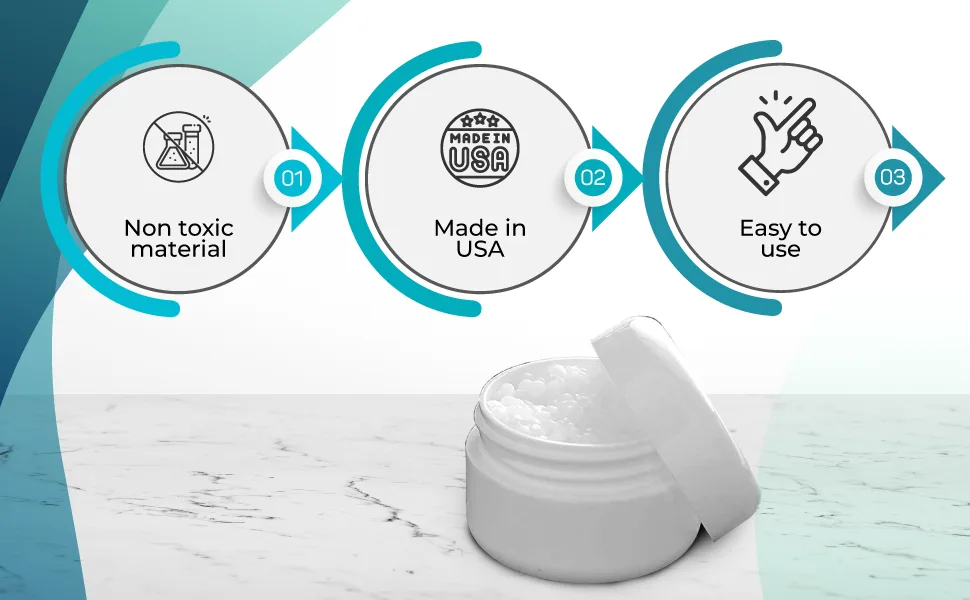 Amazing Temporary Tooth Kit 3 Pack Replacement Temp Dental 25% More Than Others - product information 4