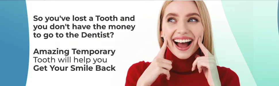Amazing Temporary Tooth Kit 3 Pack Replacement Temp Dental 25% More Than Others - product information 5