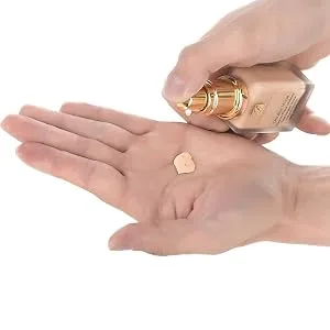 Chris.W 2Pack Foundation Pump for Estee Lauder Double Wear Foundation(Gold) - foundation pump