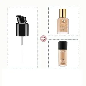 Chris.W 2Pack Foundation Pump for MAC Studio Fix Fluid Foundation(Black) - mac pump