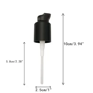 Chris.W 2Pack Foundation Pump for MAC Studio Fix Fluid Foundation(Black) - size information