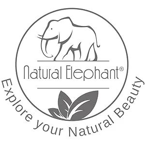 Natural Elephant Dead Sea Sulfur Soap 4.4 oz 10 Pack (10 Soap Bars) - Natural Elephant Logo