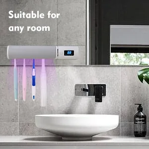 VAPTEC Smart Toothbrush Covers Packs High -end U- V Portable Toothbrush Stand Toothbrush Holder for Home Intelligent Toothbrush Rack - Toothbrush Covers Packs