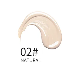 3 Pack MARIA AYORA Liquid Foundation Makeup Matte Face Makeup Foundation Moisturizing Lightweight 1.4fl oz 1 Bottle (02 Natural) - face foundation a22