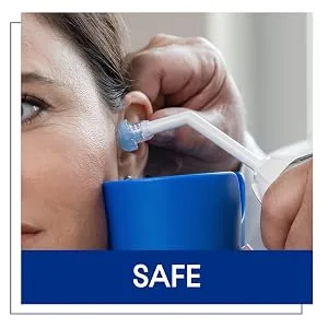 Bionix - OtoClear Ear Irrigation Tips Earwax Removal Tips Comfortable Easy-To-Use Pairs with Bionix Ear Cleaning Water Systems For Safe Earwax Removal (40 Count) 40 Tips - Bionix