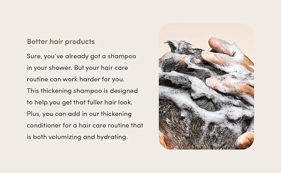 hims thick fix system - Total Hair Package to Supports Hair Growth - Shampoo + Gummy Vitamins + Minoxidil 5% - conditioner