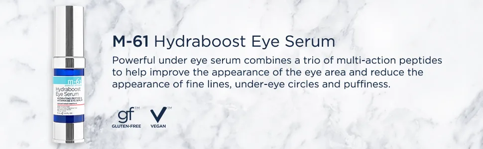 M-61 Hydraboost Eye Serum - Hydrating and firming eye serum packed with peptides and vitamin B5 - product information 2