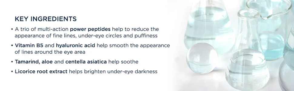 M-61 Hydraboost Eye Serum - Hydrating and firming eye serum packed with peptides and vitamin B5 - product information 3