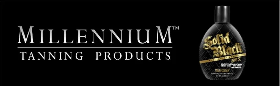 Millennium Tanning Solid Black Special Reserve 200X Tanning Lotion 13.5 Ounces 3-pack - Millennium Tanning Products