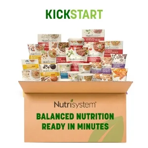 Nutrisystem Fast Five 7-Day Diet Kit with 28 Delicious Meals & Snacks Plus Protein and Probiotic Shakes - kickstart