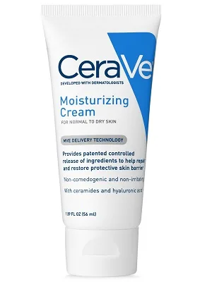 Cerave Moisturizing Cream For Normal To Dry Skin - 1.89 Oz ( Pack of 3 ) 1.89 Ounce (Pack of 3) - CeraVe