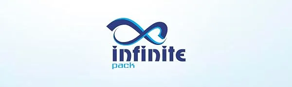 InfinitePack 10 Lbs Ice Bags with Drawstring with 33 Micron - 400 Plastic Ice Bag Reusable Heavy Duty & Durable - No Ties needed Quick Closure - Wholesale Pack 10 Lbs - 400 Pcs - shipping bag