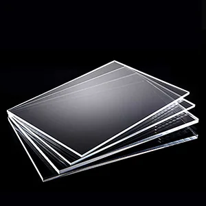FIREBOOMOON 10 Pack Clear Transparent Acrylic Sheet Plexiglass Panel for Picture Frame Glass Replacement Table Sign Picture Frame Calligraphy Crafting Project Painting Decoration (8 x 10) - Affordable alternative to plexiglass.