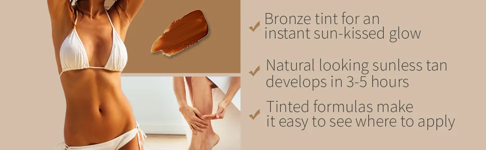 Body Drench Quick Tan Instant Self-Tanner | Bronzing Mousse | Tanning Foam For Natural And Quick Sun-Kissed Skin | Medium Dark 4.2 oz 1-Pack - Body Drench Quick Tan Instant Self Tanner Mousse