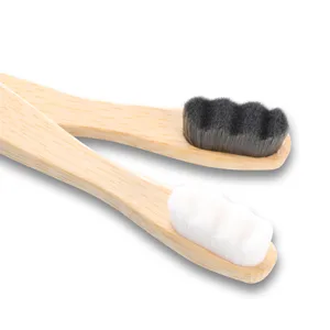 Isshah Extra Soft Bamboo Toothbrush Micro Nano 20 000 Bristles Toothbrushes for Sensitive Gum Pack of 8 - product information 4