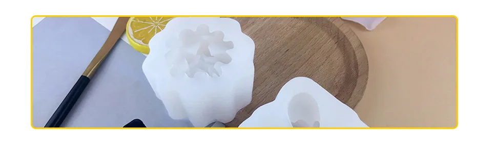 Timisea 6 Pack Succulent Silicone Mold Cactus Flower Resin Casting Molds for Cake Decorating Handmade Candle Fondant Epoxy Resin Polymer Clay Wax etc - product information 8