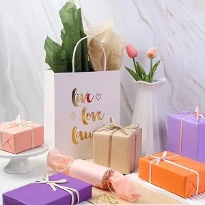 Packanewly 150 Sheets (20 x 20) Bulk Tissue Paper 30 Assorted Colors Gift Wrapping Paper for DIY Craft Art Pom Poms Packing and Decorations - product information 3