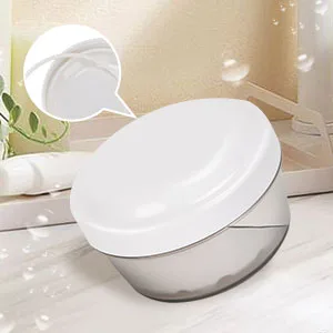Denture Bath Case Retainer Case Orthodontic Denture Cup with Strainer Leak Proof Denture Cleaner Cup easy to clean and dry up Portable Retainer Cleaner Case for Household/Travelling White - leaf proof retainer case denture bath cup