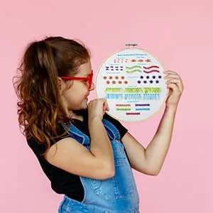 DPSKLTD Beginners Embroidery Stitch Practice Kit 4 Pack Embroidery Kits to Learn 39 Different Stitches for Embroidery Starters Craft Lovers with Detailed Instructions (Multi-1) - product information 5