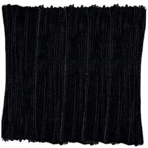 Black Pipe Cleaners (500 Pack) Chenille Stems for DIY Art Decorations Creative Craft (6 mm x 12 Inch) - Black Pipe Cleaners