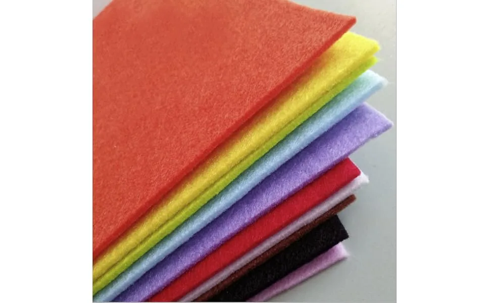 YYCRAFT Stiff Felt Sheets Thick Felt 9 Inch X 12 Inch - 15 Pcs Pack White - Stiff Fabric
