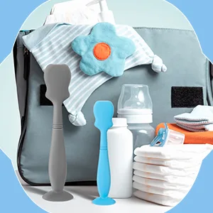 4 Pack Baby Diaper Cream Spatula Applicator Soft Silicone Baby Butt Paste Spatula Mini Rash Cream Brush for Baby Newborn (White Gray) - product information 5