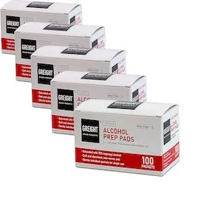 Old South Trading Alcohol Hand Wipes - 2 Canisters/65count (130 Wipes Total) - Sanitizing Wipes for Hands - Alcohol Prep Pads
