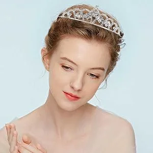 Hedume 6 Pack Girls Princess Crystal Tiara Crown - Perfect  display picture 1