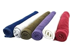 BambooMN Super Soft 70% Rayon from Bamboo 535 GSM Washcloths - Assorted Color 6 Pack 6 Assorted - product information 4