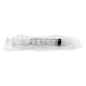 3ml Syringe Sterile with Luer Lock Tip - No Needle - Individually Sealed - Great for Medicine Feeding Tubes and Home Care - 30 Count - sterile