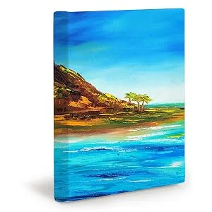 Tosnail 24 Pieces 3 x 3 Mini Canvas Panels Mini Stretched Canvas Small Canvas Boards Square Canvas for Painting Craft 24 Pieces Pack - Mini Canvas Panels