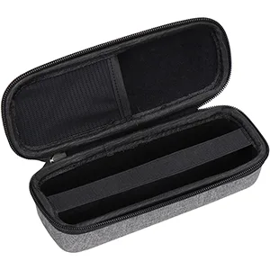 Aproca Hard Storage Travel Case for Keto-Mojo Blood Ketone Test Strips Precision Measurement (Grey) - AFDA