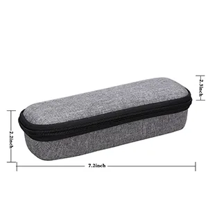 Aproca Hard Storage Travel Case for Keto-Mojo Blood Ketone Test Strips Precision Measurement (Grey) - AFDAS